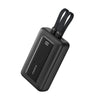 Anker Zolo Power Bank 20000mAh 30W with Dual Built-in USB-C and Lightning Cable A110M - Black