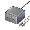 Anker Prime TB5 Docking Station 14-in-1 Charger Thunderbolt 5 Dock, Dual 8K Display, 140W Output and 120Gbps Data Transfer A83B5 - Gray