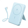 Anker Zolo 10000mAh 30W Magnetic Power Bank with USB C Cable A1685 - Blue