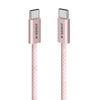 Anker Zolo USB C to USB C 240W Braided Fast Charging Cable A8060 - Pink