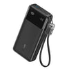 Anker Power Bank Powercore 20000mAh 30W Portable Charger with USB C Cable Lanyard A1384 - Black