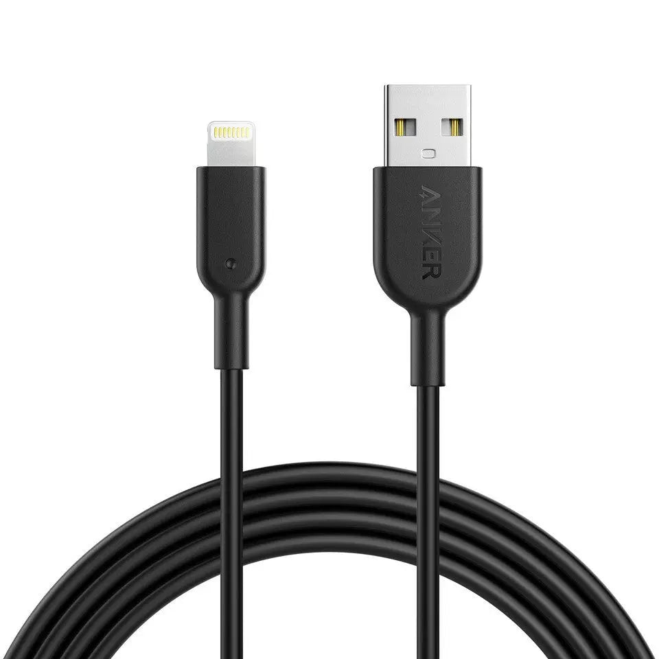 PowerLine II USB-A to Lightning Cable 3ft/0.9m | 6ft/1.8m - Anker
