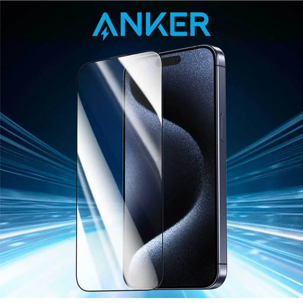 iPhone 15 Pro Max Tempered Glass Screen Protector - Anker Singapore