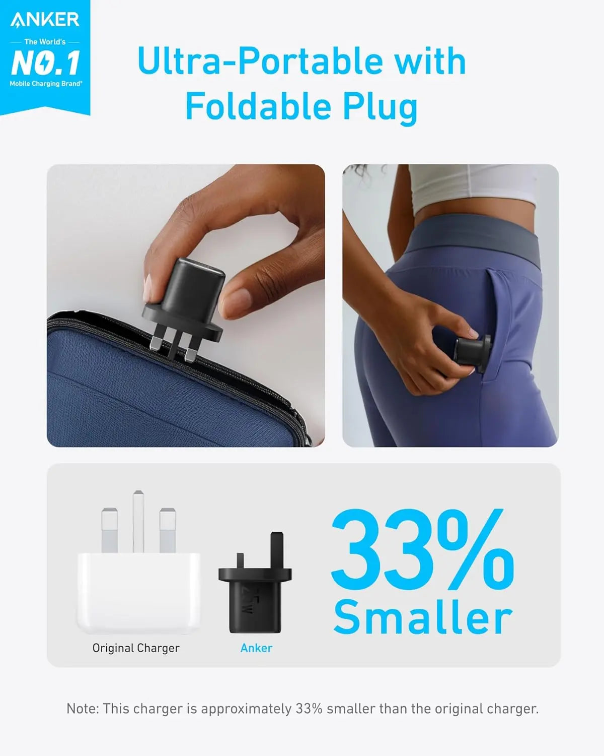 Anker 25W USB C Foldable PPS Charger A2656 - Anker Singapore