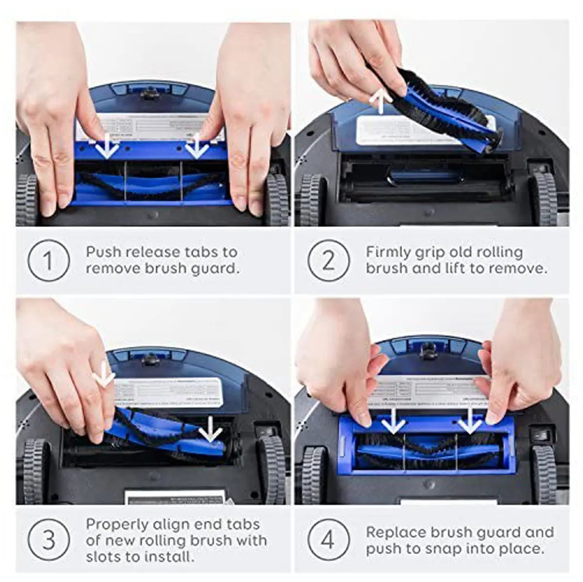 Anker Eufy RoboVac Replacement Accessories Kit Filter Set / Brush Guard / Rolling Brush / Side Brush for 11S Max, 15C Max, 30C Max, G20, G30, G30 Edge (T2916) Anker Singapore