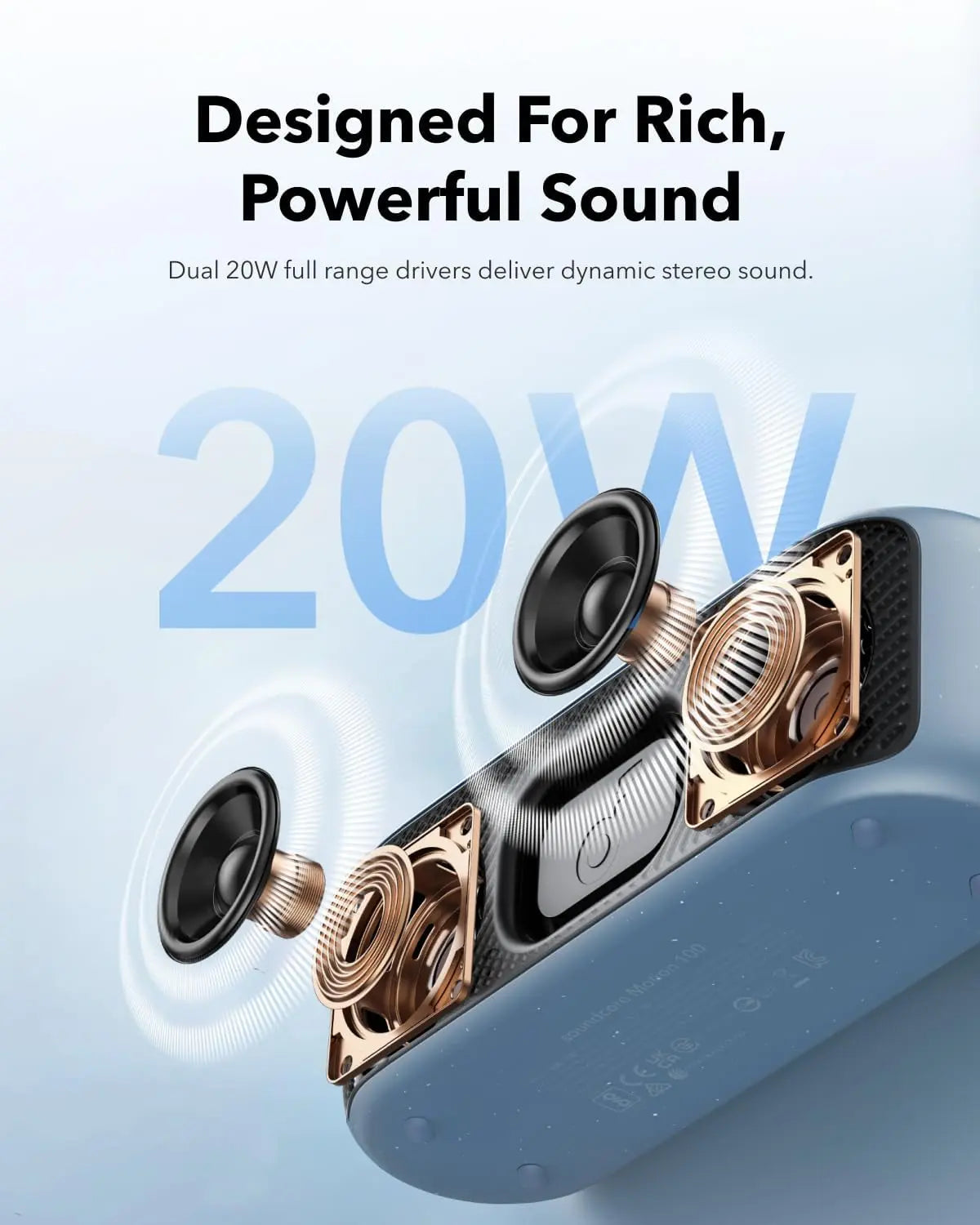 Soundcore Motion 100 Portable Wireless Speaker (A3133) Anker Singapore