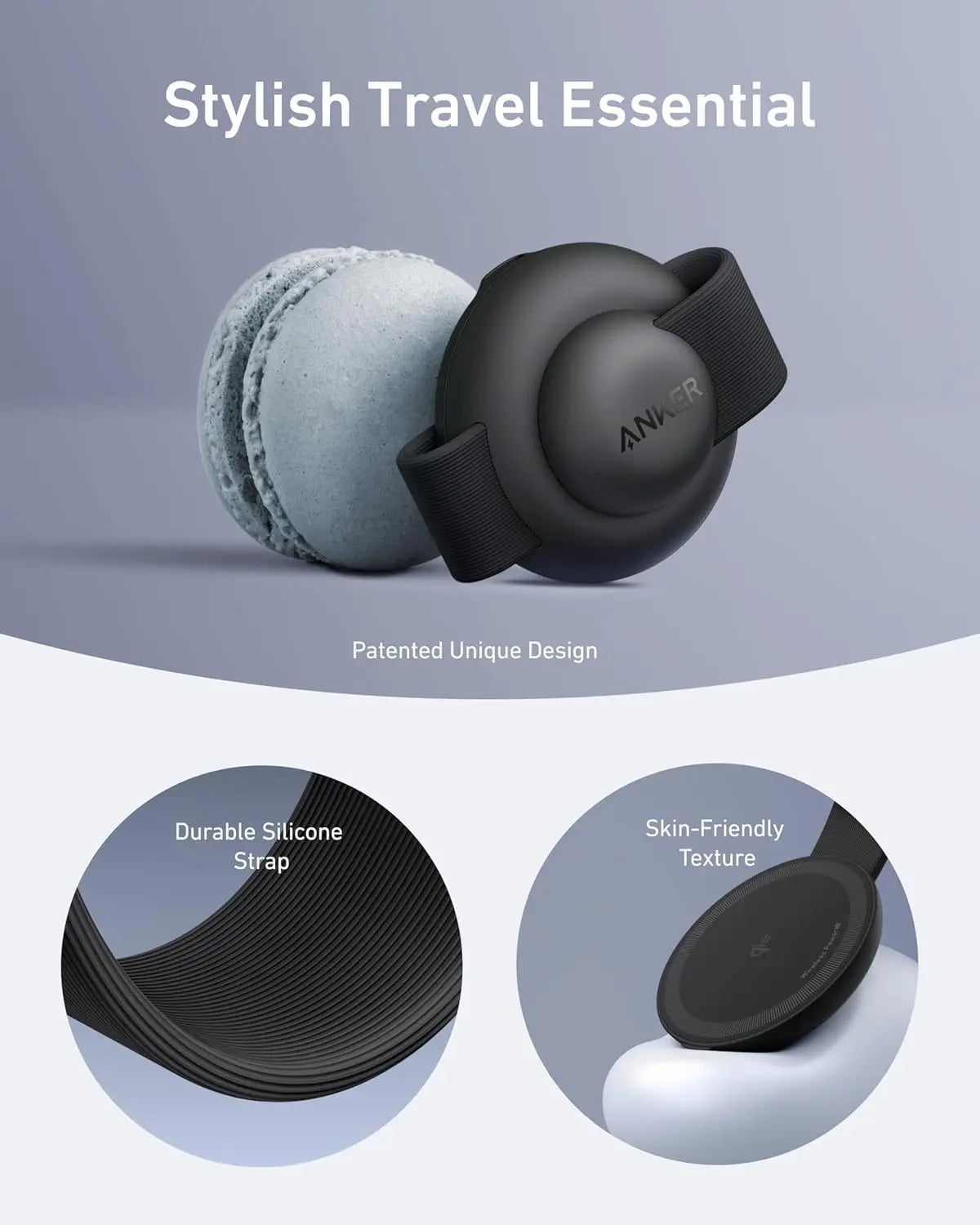 Anker MagGo 3-in-1 Foldable Charging Pad 15W Qi2 Wireless Charger