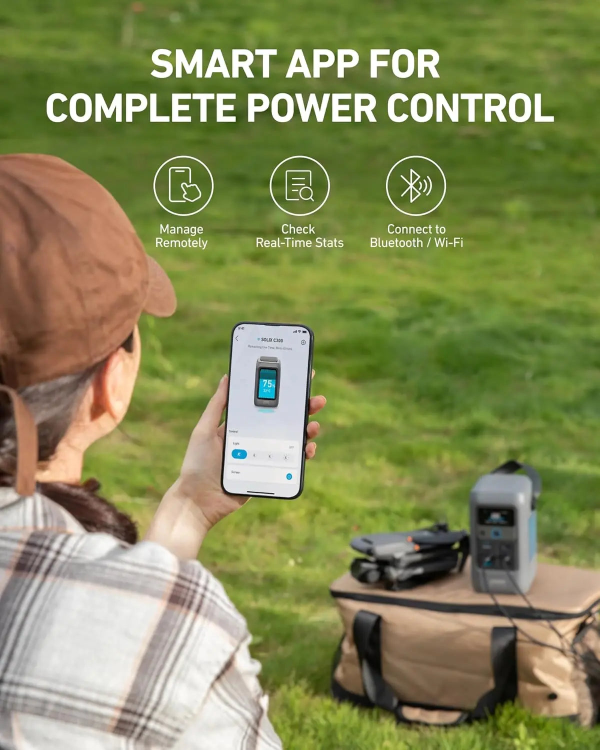 Anker SOLIX C200 DC Portable Power Bank Station - 60,000mAh (192Wh