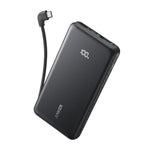 Anker Zolo Powerbank 10000mAh 22.5W Fast Charging Power Bank with Built-in USB-C Cable A110D Tech House