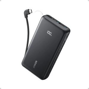Anker Zolo Powerbank 20000mAh 22.5W Fast Charging Power Bank with Built-in USB-C Cable A110E Tech House