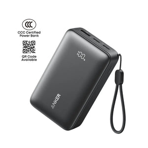 Anker Zolo Power Bank 10000mAh 30W Fast Charging Compact Portable Charger A110J Tech House