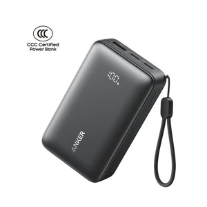 3C Power Bank Anker Zolo Powerbank CCC 10000mAh 30W Fast Charging Compact Portable Charger Flight Approved A110J ---