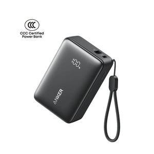 3C Power Bank Anker Zolo Powerbank CCC 5000mAh 15W Fast Charging Compact Portable Charger Flight Approved A110K ---