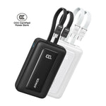 Anker Zolo Power Bank 20000mAh 45W Fast Charging Built-in Dual USB C Cable A110M Tech House