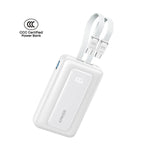 Anker Zolo Power Bank 20000mAh 45W Fast Charging Built-in Dual USB C Cable A110M Tech House