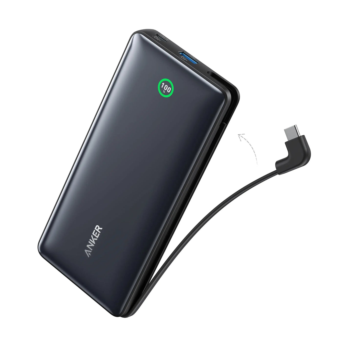 Anker Nano Power Bank (20K, 30W, Built-In USB-C Cable) A1387 Anker Singapore