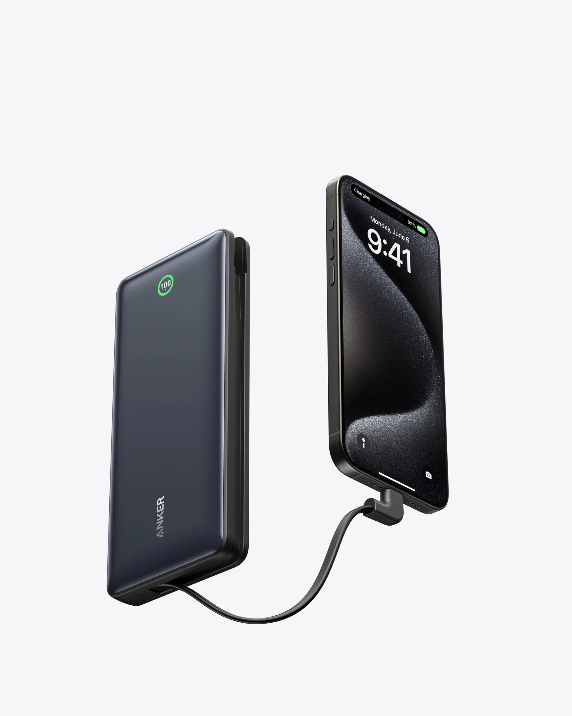 Anker Nano Power Bank (20K, 30W, Built-In USB-C Cable) A1387 Anker Singapore