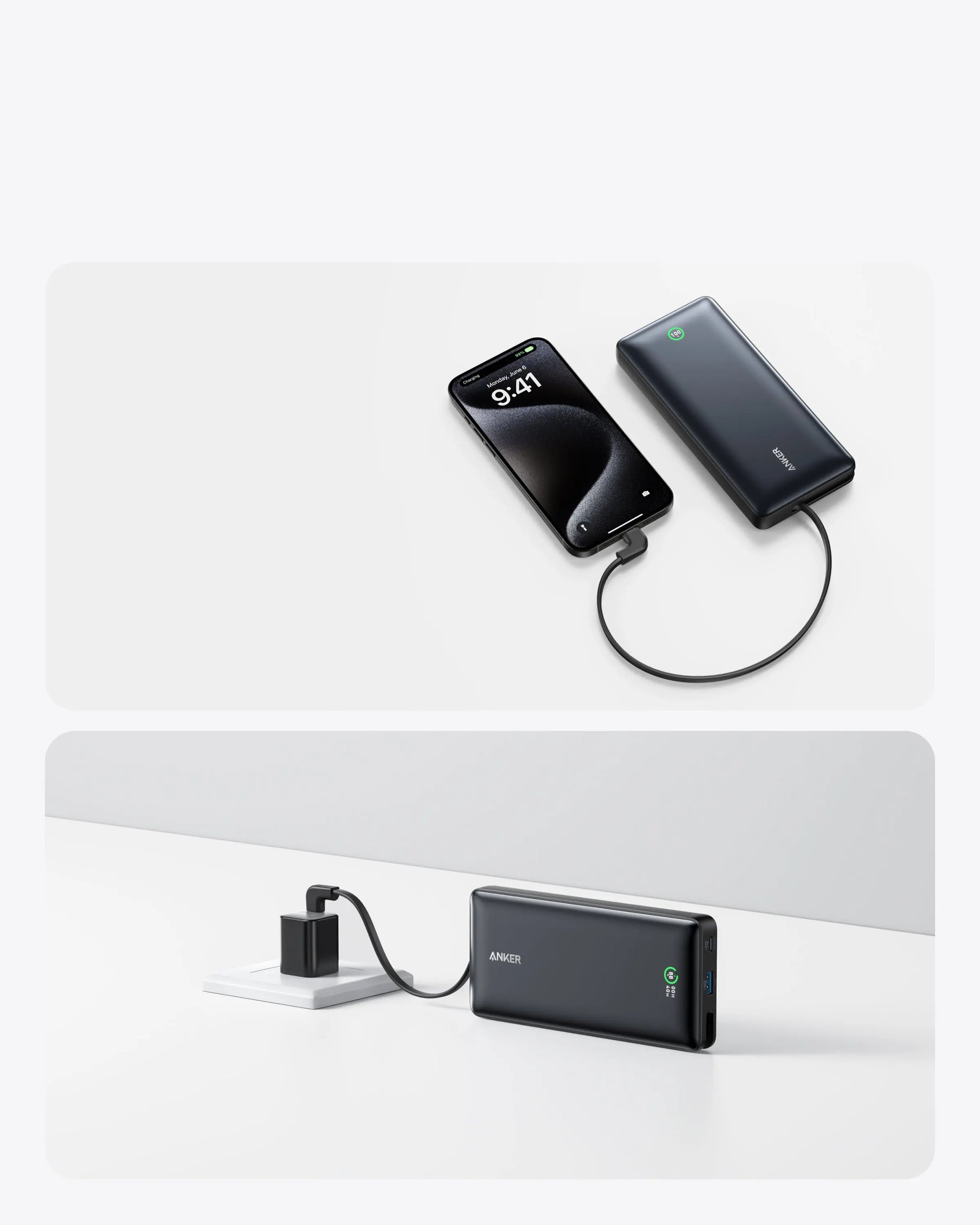 Anker Nano Power Bank (20K, 30W, Built-In USB-C Cable) A1387 Anker Singapore