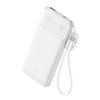 Anker Power Bank Powercore 10000mAh 22.5W Portable Charger with USB C Lanyard Cable A1388 - White