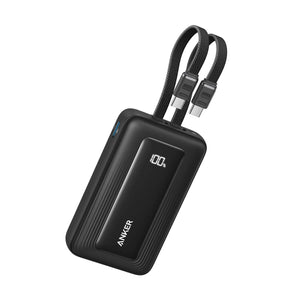 Anker Zolo Power Bank 20000mAh 35W with Built-in Dual USB-C Cables A1681H12 Tech House