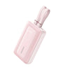 Anker Zolo Power Bank 10000mAh 30W with Dual Built-in USB-C and Lightning Cable A110L - Pink