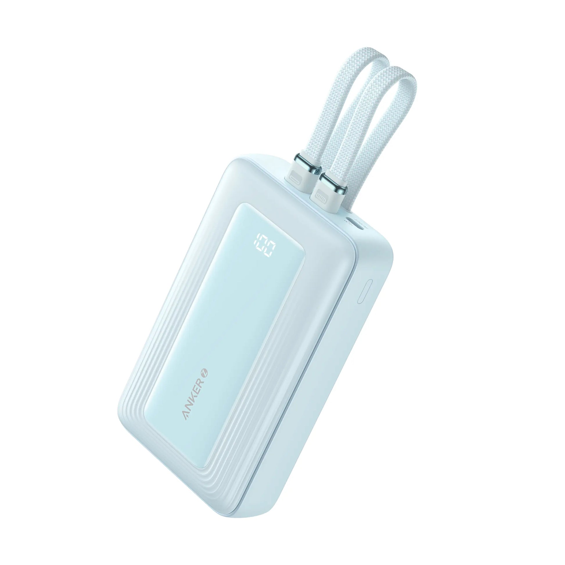 Anker Zolo Power Bank 20000mAh 30W with Built-in USB-C and Lightning Cables A1681 Anker Singapore