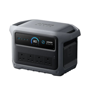 Anker SOLIX C1000 Gen 2 Portable Power Bank Station - 1024Wh | 2000W (Peak 3000W) 9-Port Generator A1763 Tech House