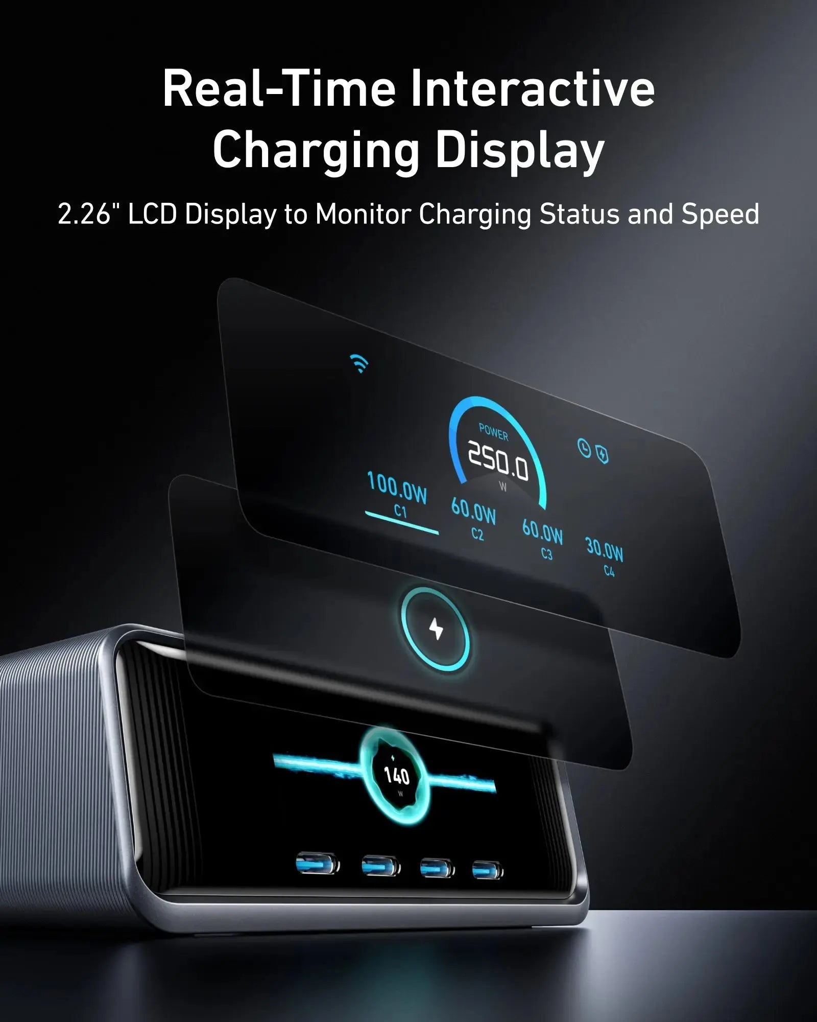 分配器・切替器 Anker Prime Charger (250W, 6 Ports, GaN) Anker Prime Charger (250W, 6 Ports, GaN)をレビュー！現時点で最強の