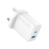Anker Charger Powerport 20W USB C Gan Charger A2348 - White