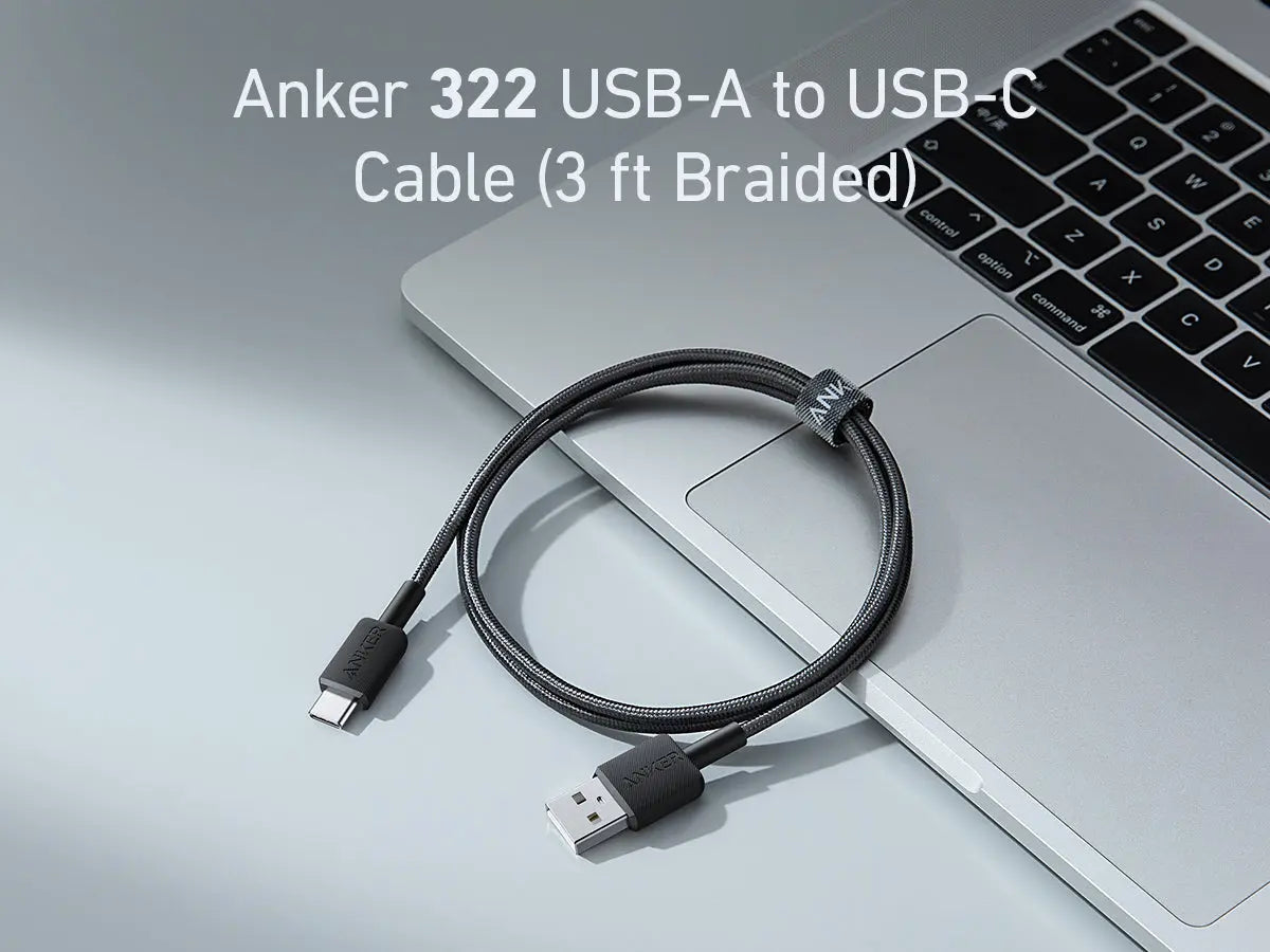 Anker 322 PowerLine USB A to USB C Fast Charging 3ft/0.9m Cable A81H5 Tech House