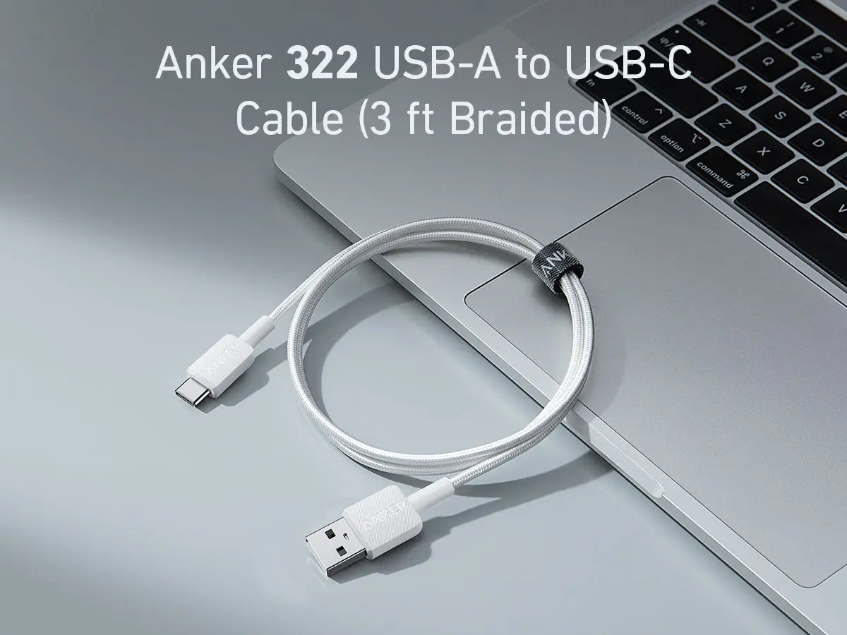 Anker 322 PowerLine USB A to USB C Fast Charging 3ft/0.9m Cable A81H5 Tech House