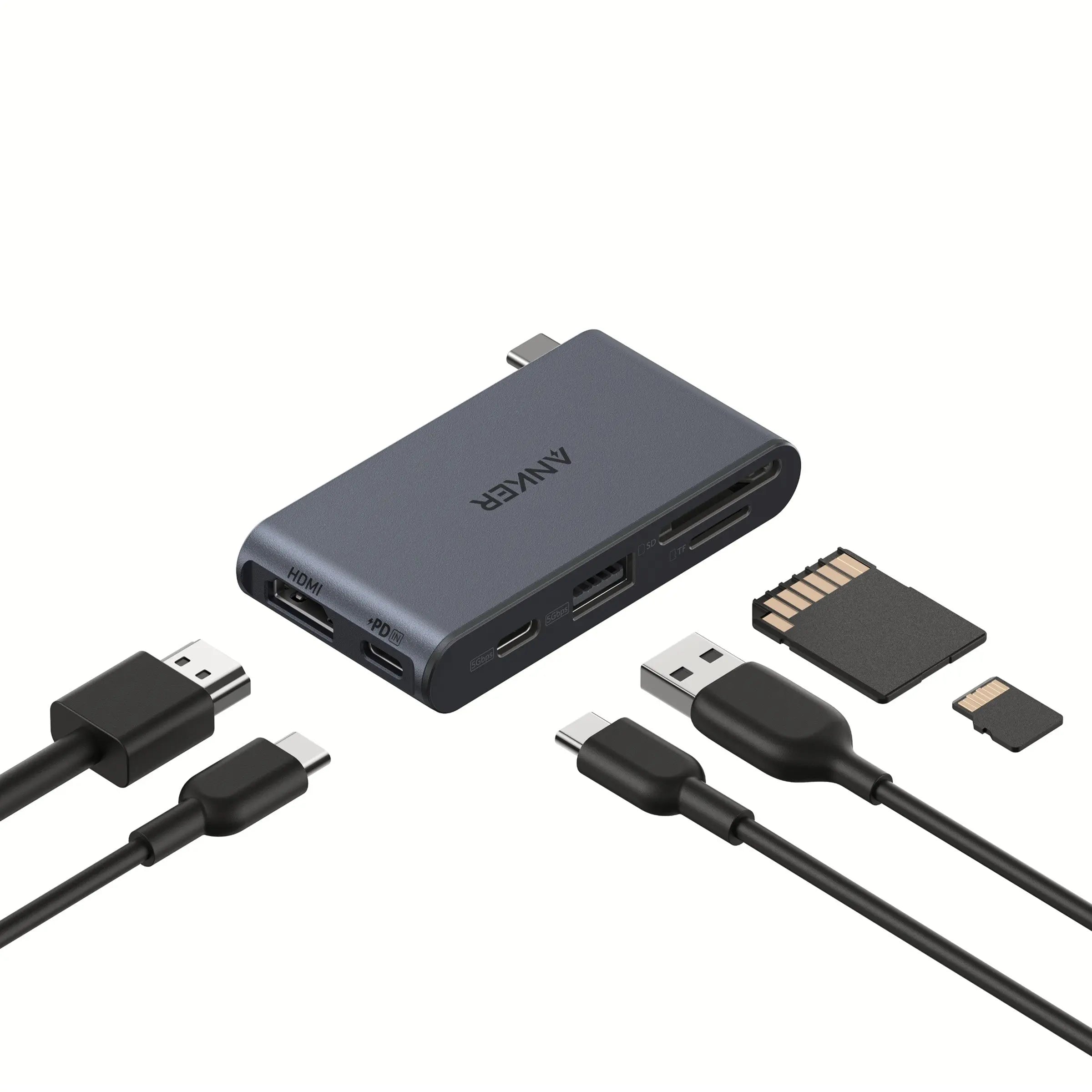 Anker Nano 13-in-1ドッキングステーション A83C3 Anker Nano 13-in-1 Docking Station 4K Triple Display 100W Fast Charger