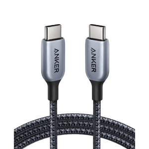 765 USB-C to USB-C Braided Cable 6ft/1.8m 140W A8866 Tech House