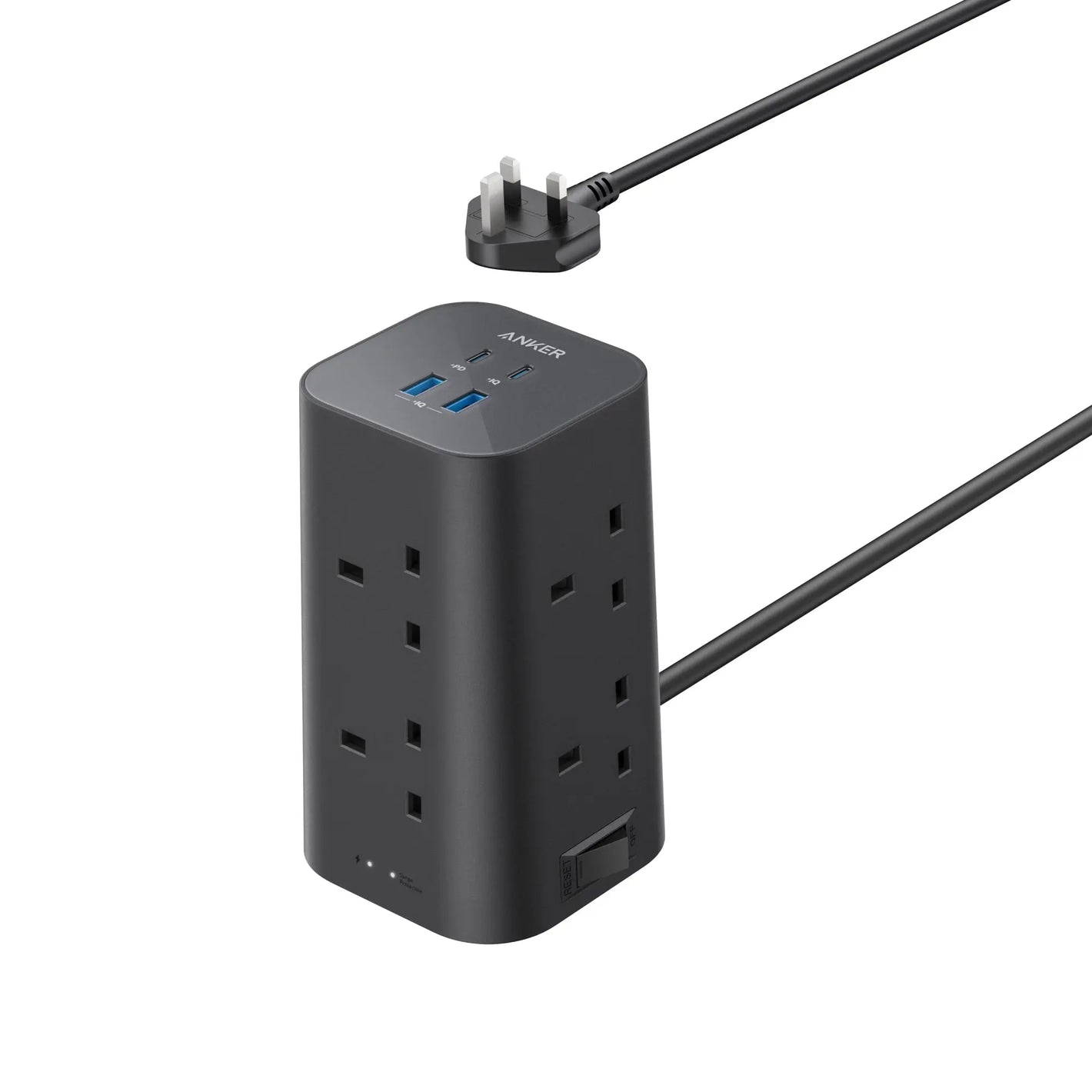 Anker Tower Extension 12-in-1 Power Strip 20W Extension Plug A9185 Tech House