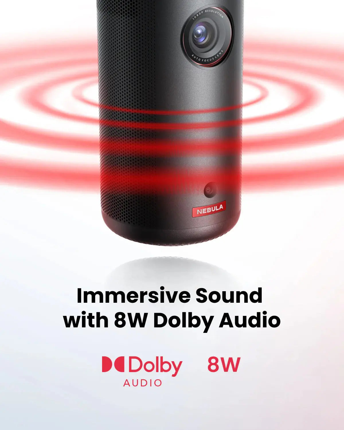 Nebula Capsule 3 Laser Beamer - 1080p, 300 ANSI Lumen - Tragbarer Mini-Projektor