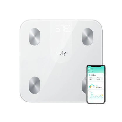 Anker Eufy Smart Scale A1, Compact Digital Bathroom Scale with Wi-Fi Bluetooth, 12 Measurements T9120 Tech House