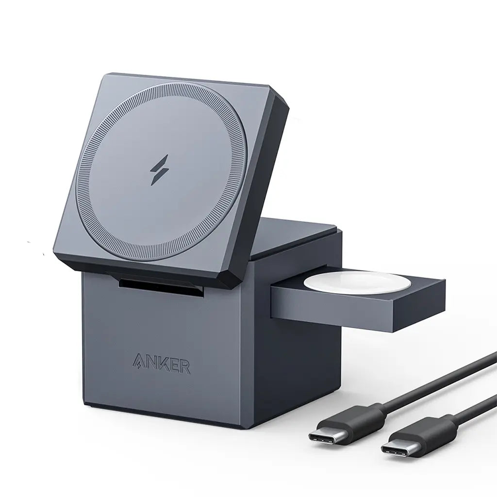 Anker MagGo 15W 3-in-1 Cube MagSafe Wireless Charger Y1811 Anker MagGo 15W 3-in-1 Cube MagSafe Wireless Charger Y1811