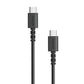 PowerLine Select+ USB-C to USB-C Braided Cable 3ft/0.9m 60W Fast Charging A8032 Tech House