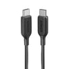 Anker PowerLine III USB C to USB C Cable Fast Charging 3ft/0.9m 60W Cable A8852 - Black