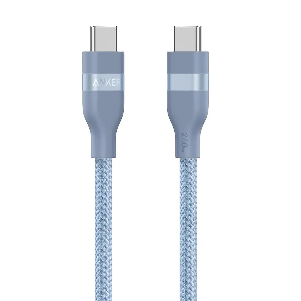 Anker USB C to USB C 240W Upcycled-Braided Fast Charging Cable A82E2 Anker Singapore