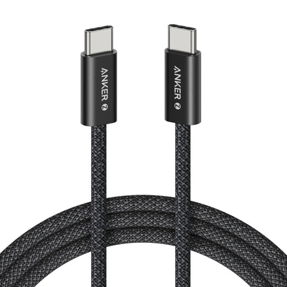 Anker Zolo USB C to USB C 240W Braided Fast Charging Cable A8060 Tech House