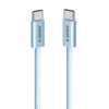 Anker Zolo USB C to USB C 240W Braided Fast Charging Cable A8060 - Blue