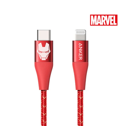 Marvel PowerLine+ II USB-C to Lightning Cable 3ft A9548 Tech House
