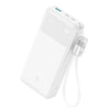 Anker Power Bank Powercore 20000mAh 30W Portable Charger with USB C Cable Lanyard A1384 - White