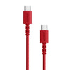 Anker PowerLine Select+ USB C to USB C Braided 3ft/0.9m 60W Fast Charging Cable A8032 - Red