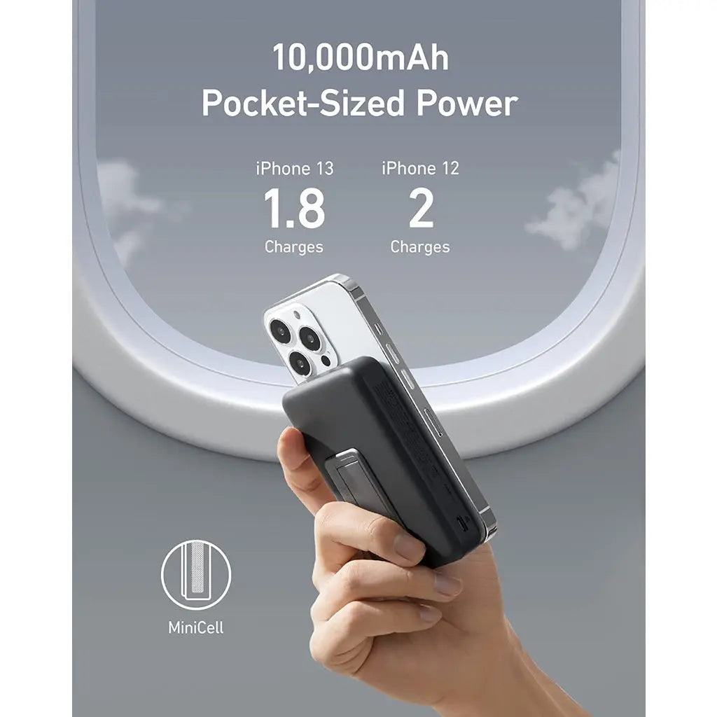 633 Magnetic Power Bank 10000mah Wireless Portable Charger A1641 - Anker Singapore