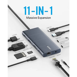 563 PowerExpand 11-in-1 USB-C PD Hub A8385 - Anker Singapore