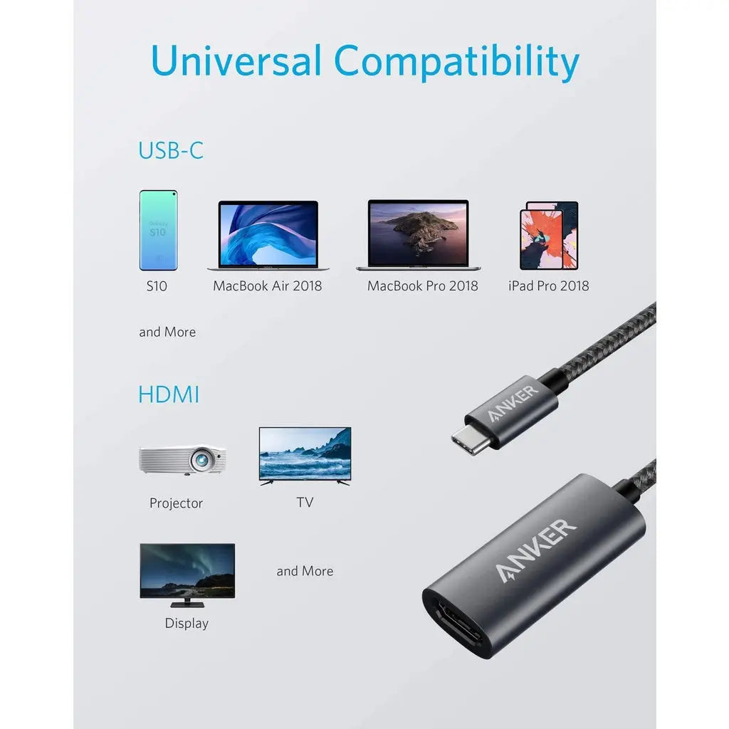 310 PowerExpand+ USB-C to 4K HDMI Adapter A8312 - Anker Singapore