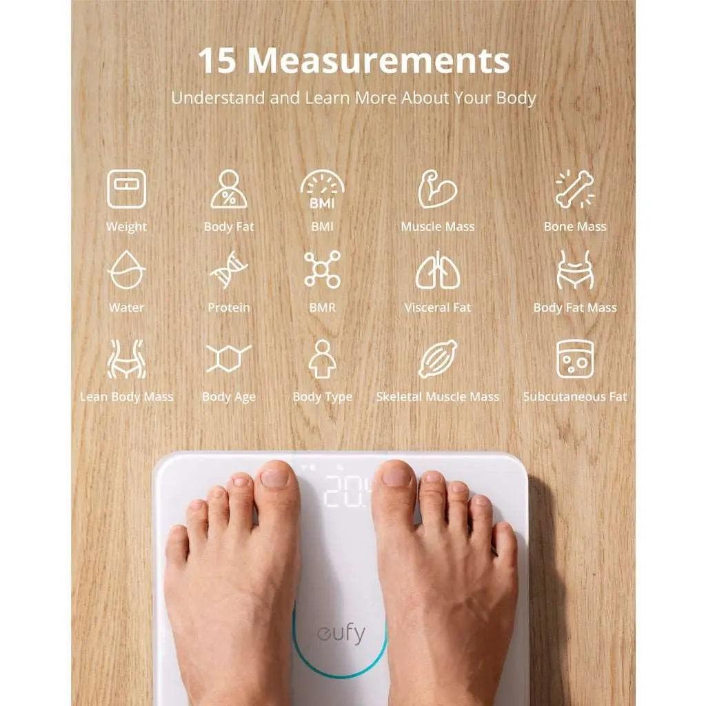 Eufy Smart Scale P2, Digital Bathroom Scale T9148