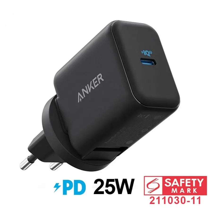 PowerPort III 25W PD Quick Charge Wall Charger, 2pin EU Plug A2058 - Anker Singapore